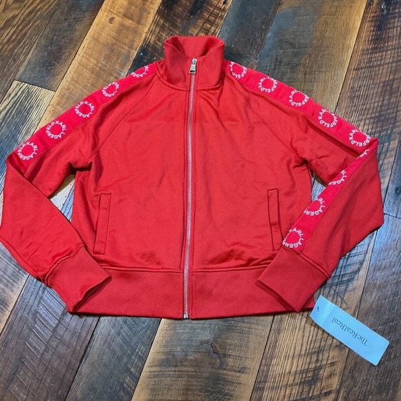 Karl Lagerfeld Paris Red Logo Track Set – Jacket & Joggers – Size Small - Picture 2 of 13
